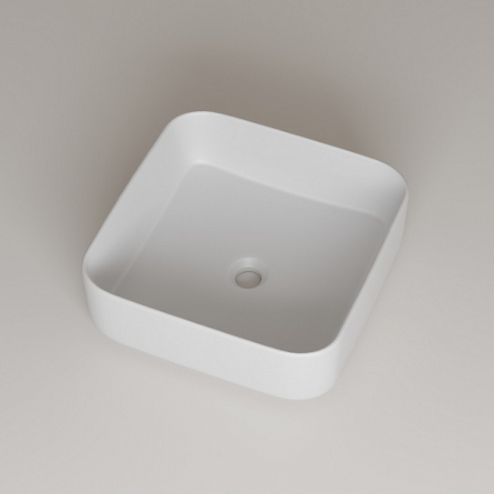 Накладная раковина Iddis Bridge BRIWS04i27, глянцевый белый