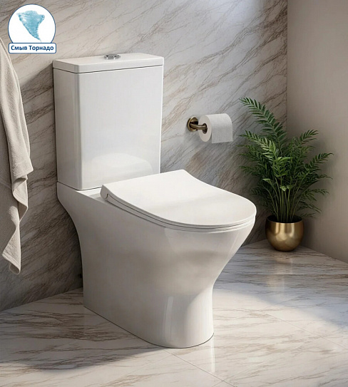 Унитаз компакт Ceruttispa BERNINA Tornado 10815