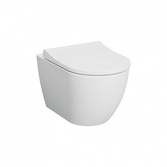 Подвесной безободковый унитаз Vitra Mia Round SmoothFlush 7510B003-0075