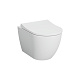 Подвесной безободковый унитаз Vitra Mia Round SmoothFlush 7510B003-0075