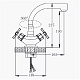 Смеситель для кухни KOMRAD S12-276F-1