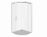 Душевое ограждение 100х100 Good Door Galaxy R-100-C-CH четверть круга