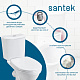 Унитаз-компакт Santek Бореаль 1WH501885 с диагональным выпуском стандарт- 2 режима дюропласт тонкое микролифт