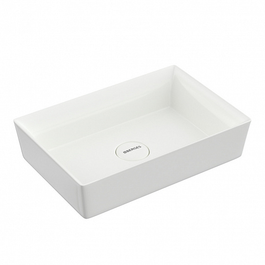 Раковина Berges Mascon накладная 55х38 см без отверстия под смеситель 181003