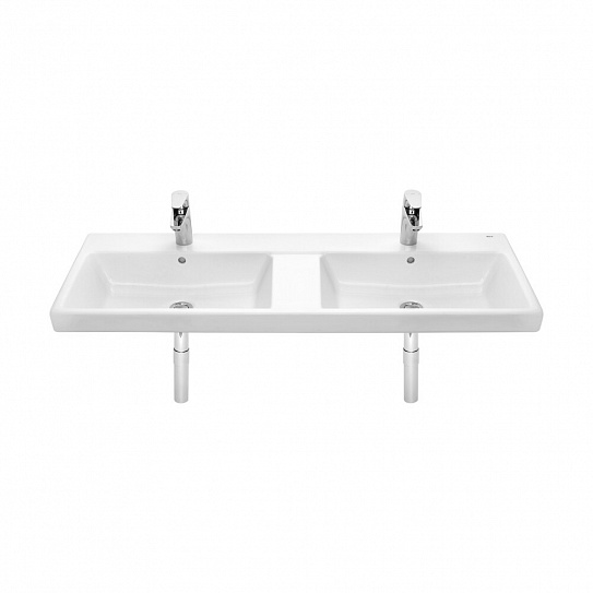 Раковина подвесная Roca The Gap 120х46, подвесная, 2 чаши A3270YS000