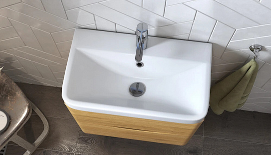 Тумба подвесная Velvex Clay 60.2Y (дуб верона) (для рак.217490)