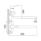 Смеситель для ванны GROSS AQUA Vista 7244267C-35L(F)