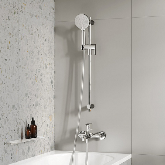 Смеситель для ванны Iddis Aiger AIGSB00i02WA хром