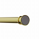 Карниз для ванной комнаты 110-200 см, золотой матовый, IDDIS, RSG0120i14