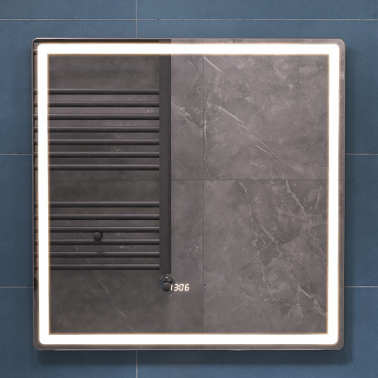 Зеркало в ванную 70х70 VIGO GEOMETRY LUXE 700 на взмах