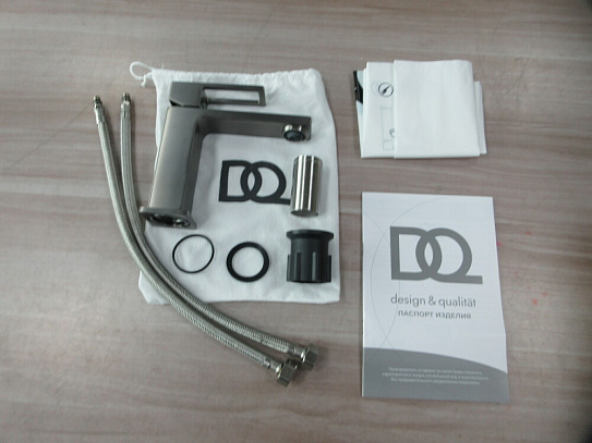 Смеситель для раковины DQ Dortmund DA1712106 графит