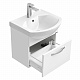 Тумба с раковиной Акватон Ария 50 белая 1A140301AA010