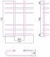 Полотенцесушитель комбинированный Сунержа Фурор-ПРОФИ 800x600