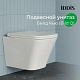 Унитаз подвесной безободковый c системой смыва Торнадо Iddis Bild Q BIQRNSEi25