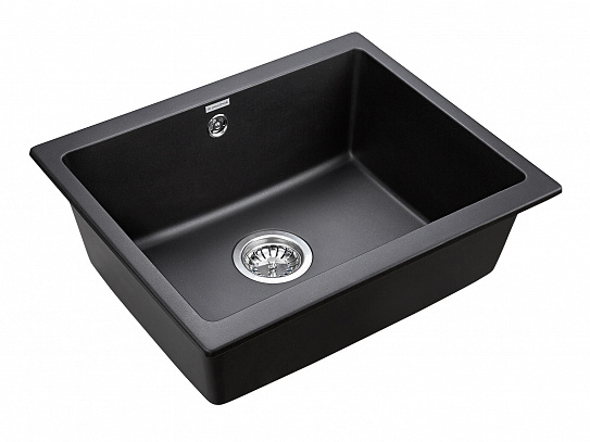 Мойка для кухни кварцевая Paulmark Gera PM205546-BL