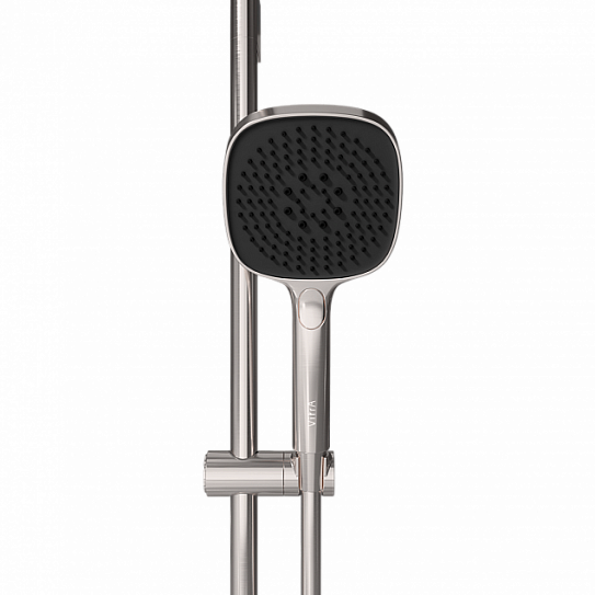 Душевой гарнитур 3 режима Vitra Core Square A4591734EXP брашированный никель