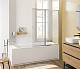 Шторка на ванну 100см Good Door Screen SLR-100-C-CH ПД00120