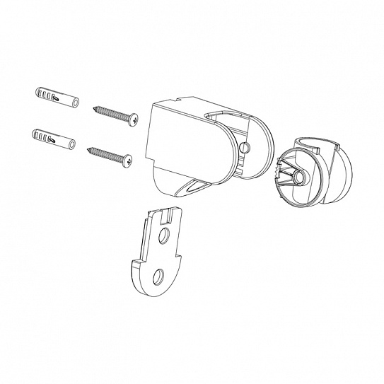 Держатель для лейки Milardo Shower Holder 360CP00M53