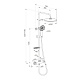 Душевая система с термостатом Milardo Ideal Spa ILSBLTHM89