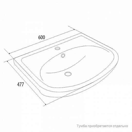 Раковина Iddis 0056000i28