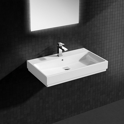 Раковина Grohe Cube Ceramic 80 альпин-белый 3946900H