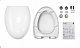 Сиденье для унитаза Sanita Luxe Ringo с микролифтом SD17m080