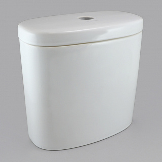 Бачок для унитаза Sanita Luxe Art (без арматуры, с крышкой) ARTSLFT01 (м/о расстояние 16,5см, нижний подвод)