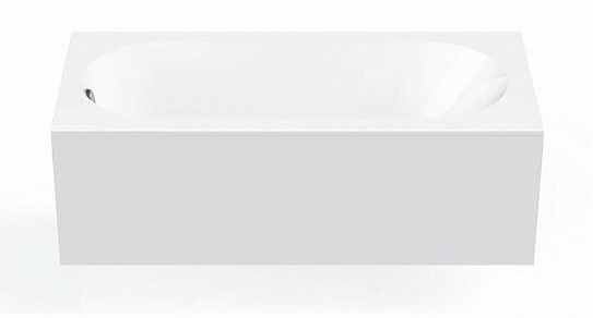 Ванна из литьевого мрамора BAS Марбея 180х80 см  ВА00037