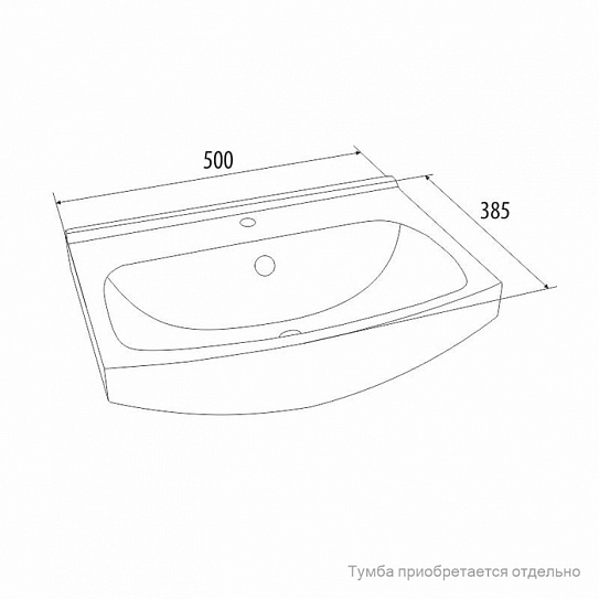 Раковина Milardo Wash Basin 0035000M28