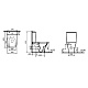 Унитаз компакт Vitra Polar Open-Back 9843B003-7201