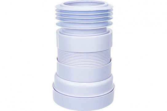 Фановая труба McAlpine раздвижная, L200-330 мм, с манжетом MRWC-F20R