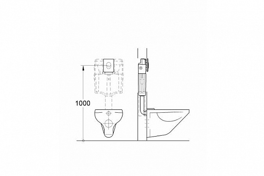 Накладная панель для унитаза Grohe SKATE AIR 38505DA0, верт.монтаж, 2 объема смыва, теплый закат.