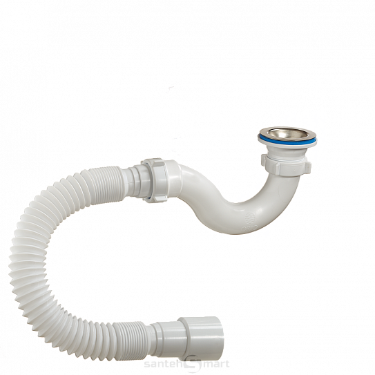 Сифон для душевого поддона ORIO 1 1/2 40 с гибкой трубой А42589