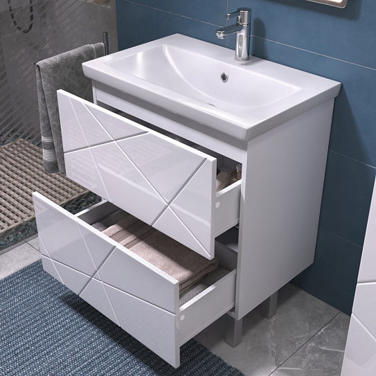 Тумба напольная Vigo Geometry 700-0-2 (под ум Como 70) 016