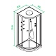 Гидромассажная кабина Iddis Sicily 90*90*219 S22R099i85