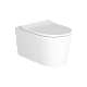 Инновационный безободковый унитаз VitrA Nest QuantumFlush c ламинарным потоком 7870B403-0075