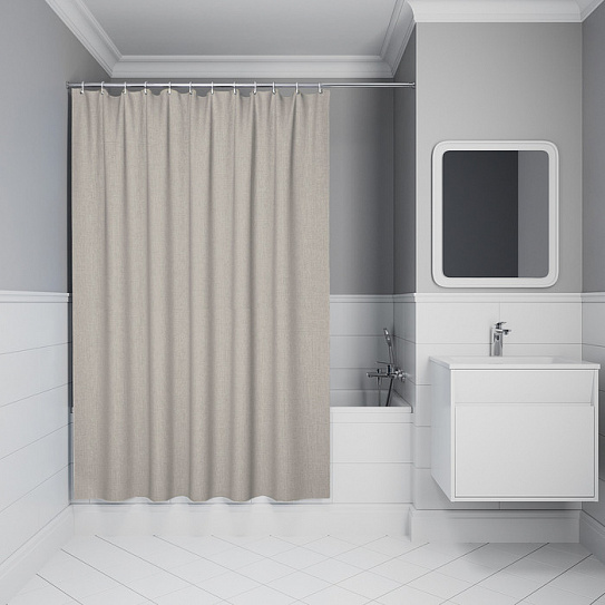 Штора для ванной 200x180 см Iddis Décor DL02P18i11