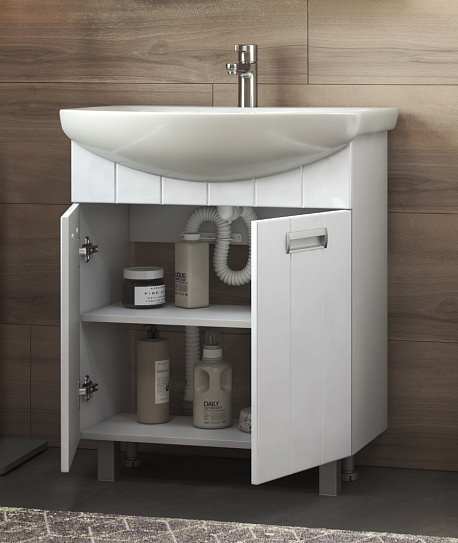 Тумба под раковину 60см Vigo Diana 600-2-0 (под умывальник Балтика) tn.DIA.BAL.60.2D