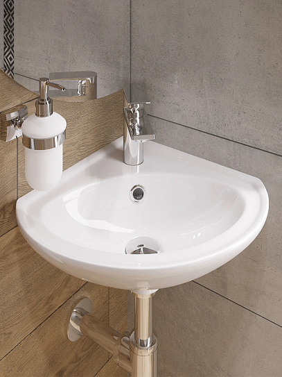 Раковина угловая Sanita Веер VERSAWB01