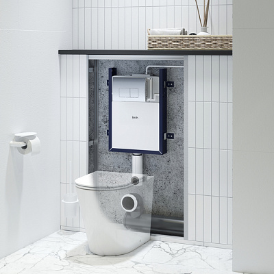 Бачок скрытого монтажа для приставных унитазов Iddis Optima Home OPH0GCCi32K