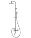 Душевая система с изливом RUSH Melos SUS1101-40 нержавеющая сталь