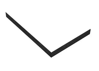 Экран для поддона Атриум 110х70 Антрацит GoodDoor ЭЛ00114