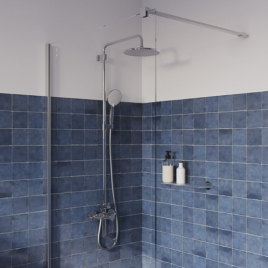 Душевая система с тропическим душем Iddis Aiger AIGSB3Fi06