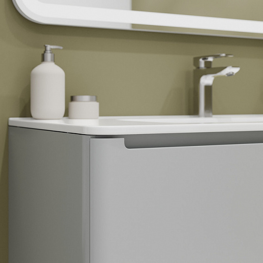 Тумба с умывальником подвесная Iddis Edifice 100 см EDI10L0i95K