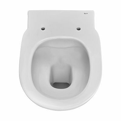 Комплект инсталляция с подвесным унитазом Roca Debba Round чаша Rimless + сиденье + панель слива ZRU9307735