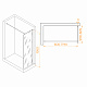 Душевая перегородка RGW WA-002 600