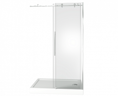 Душевое ограждение Good Door Puerta WTW-130-C-CH