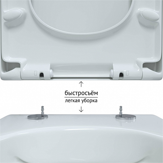 Унитаз подвесной безободковый Berges Ego Rimless 082122