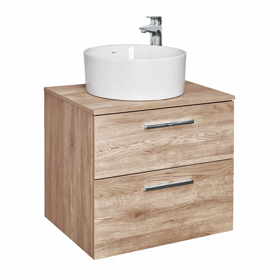 Тумба под раковину Roca Victoria 60 орех 2 ящика A857468517