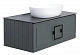 Столешница 100см La Fenice Granite Black Olive Light Lappato FNC-03-VS03-100 черная